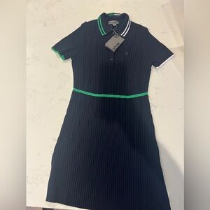 COPY - G Fire golf dress size medium. Navy blue with green and white the accents